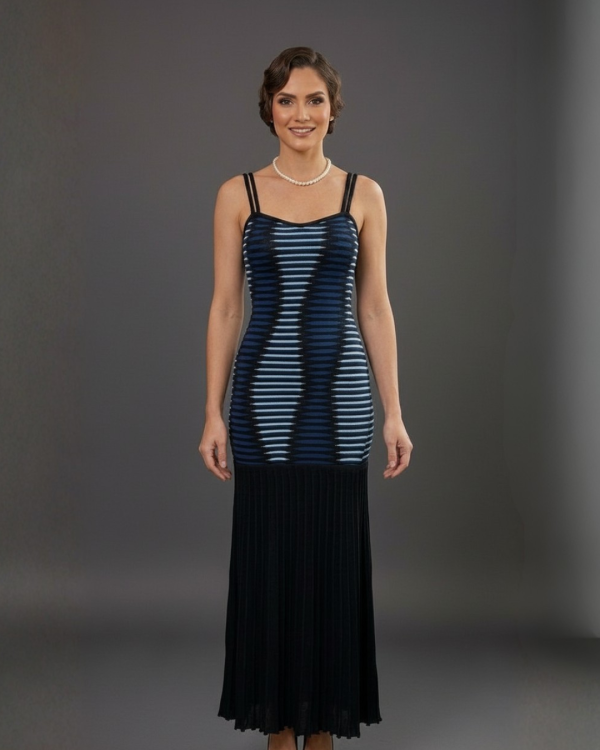 Vestido longo modal