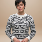 Blusa de Lã com Perólas 